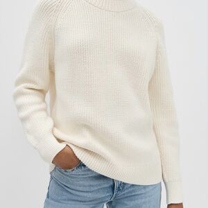Jenni Kayne Cotton Fisherman Sweater - S